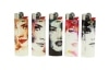 5 briquets Bic maxi � pierre Portrait